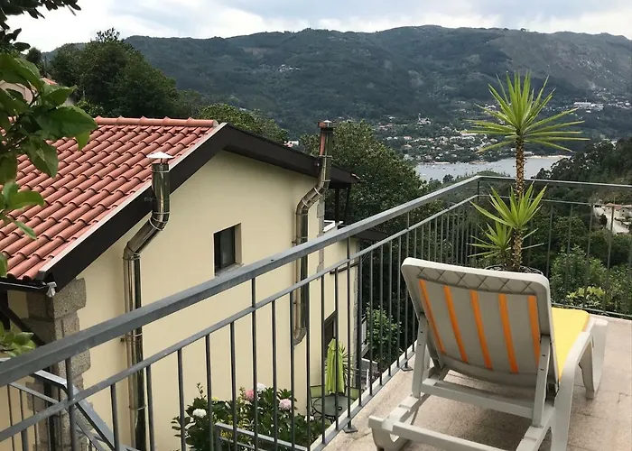 Casa De Casarelhos - Vistas Rio, Campo E Montanha - Lareira