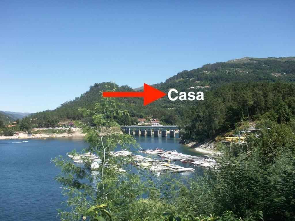 Casa De Casarelhos - Vistas Rio, Campo E Montanha - Lareira